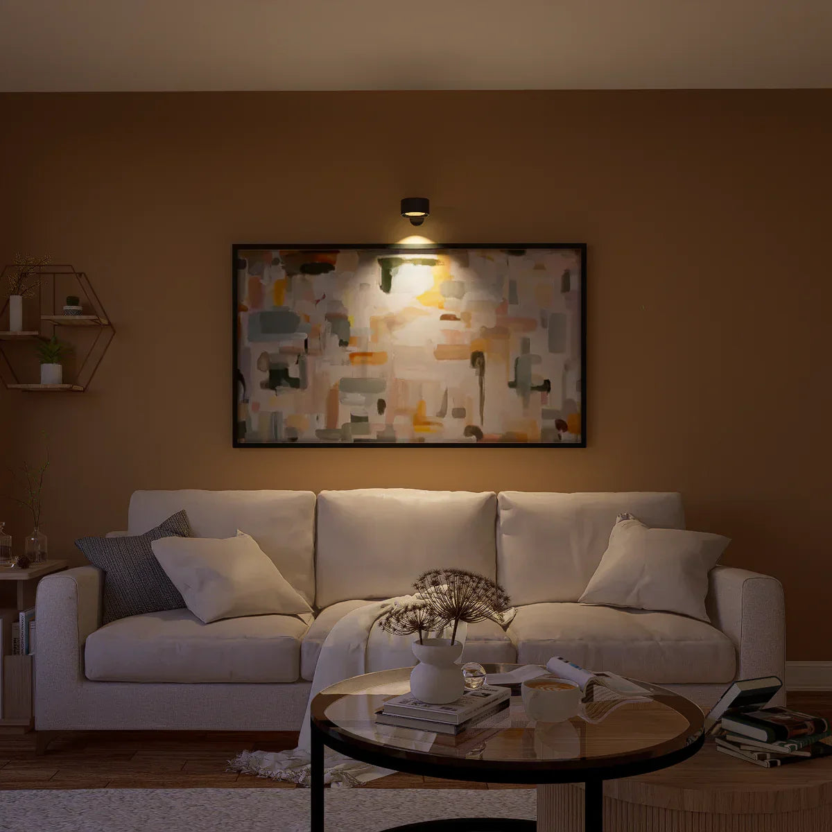Rechargeable Wireless Wall Lamp With 360° Rotation