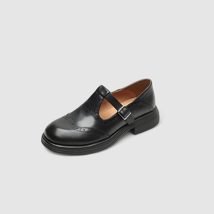 Classic Mary Jane Flats With Non Slip Sole