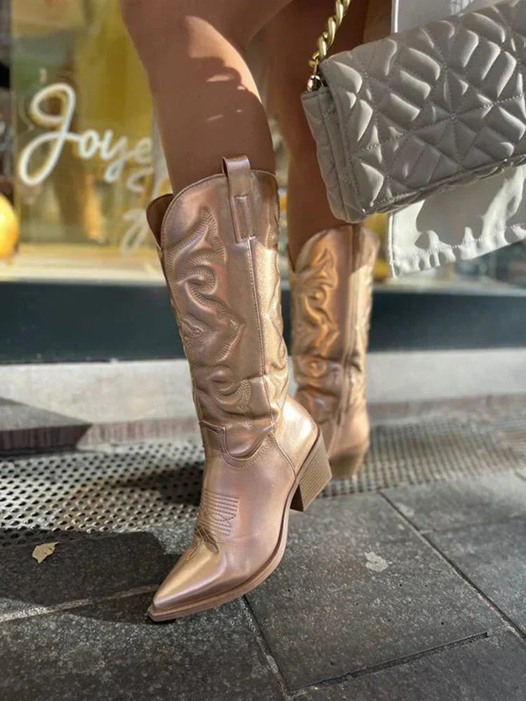 Elegant Western Cowboy Boots