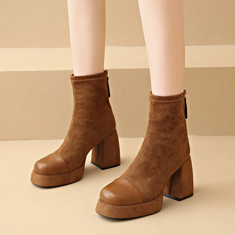 Sculpted Everyday Boots with Soft Sole