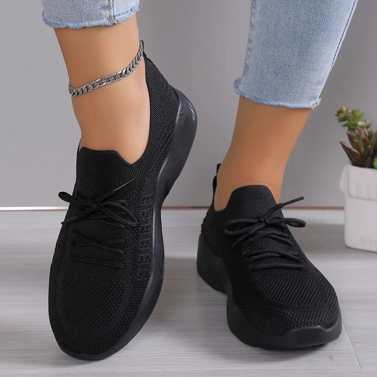 Lara Orthopedic Shoes with Rubber Sole and Arch Support