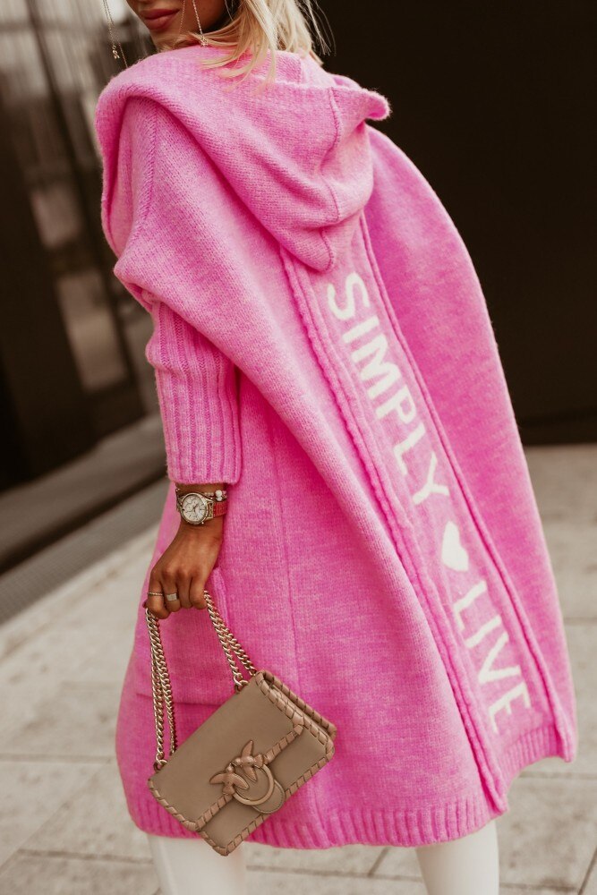 Knee Length Longline Coat for Everyday Wear