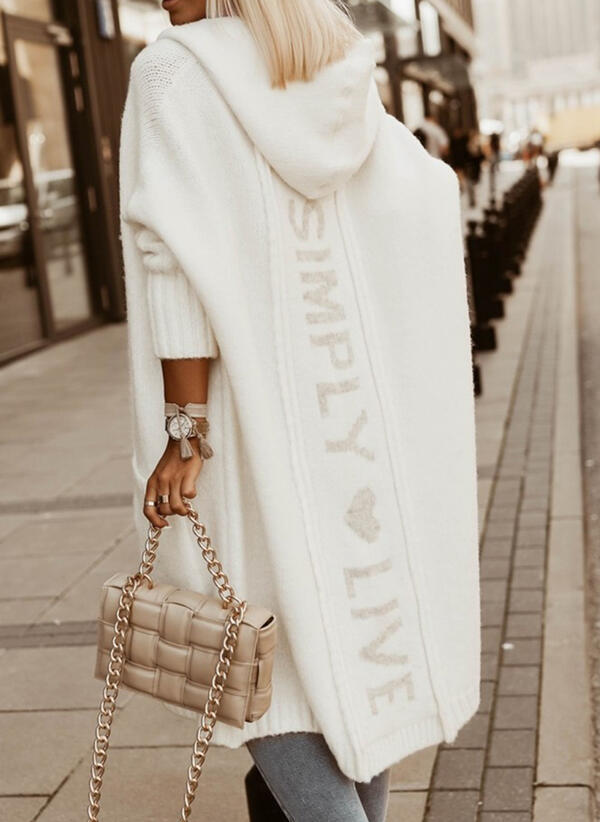 Knee Length Longline Coat for Everyday Wear