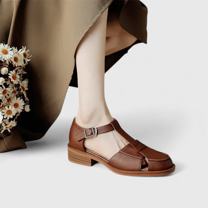 Breathable Mary Jane Sandals With Classic Strap