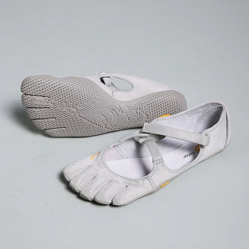 Five Toe Minimalist Barefoot Flats with Loop Strap