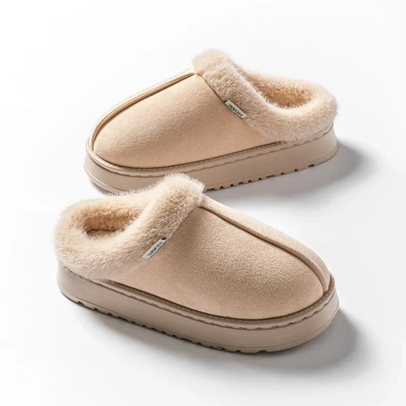 Cozy Plush Comfort Slippers