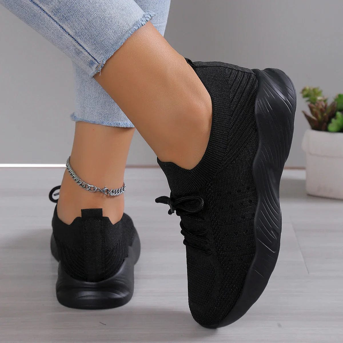 Lara Orthopedic Shoes with Rubber Sole and Arch Support
