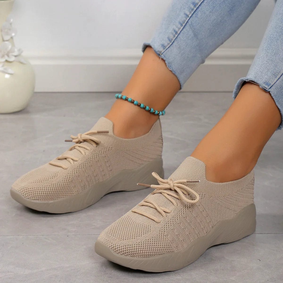 Lara Orthopedic Shoes with Rubber Sole and Arch Support