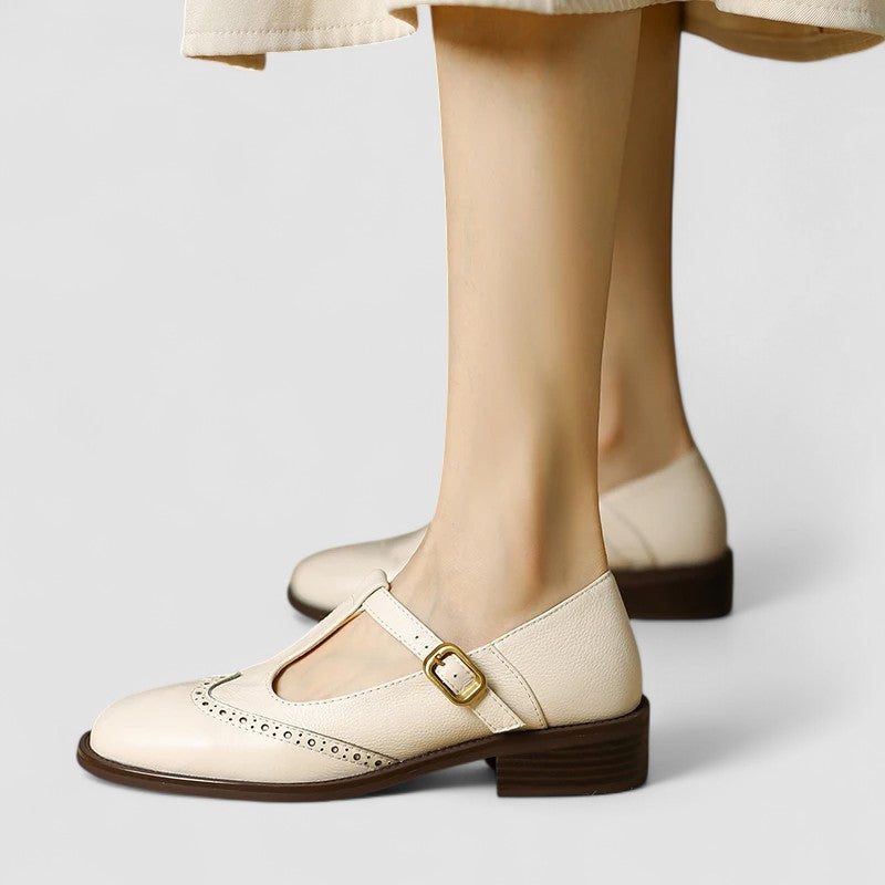 Orthopedic Mary Jane Strap Shoes
