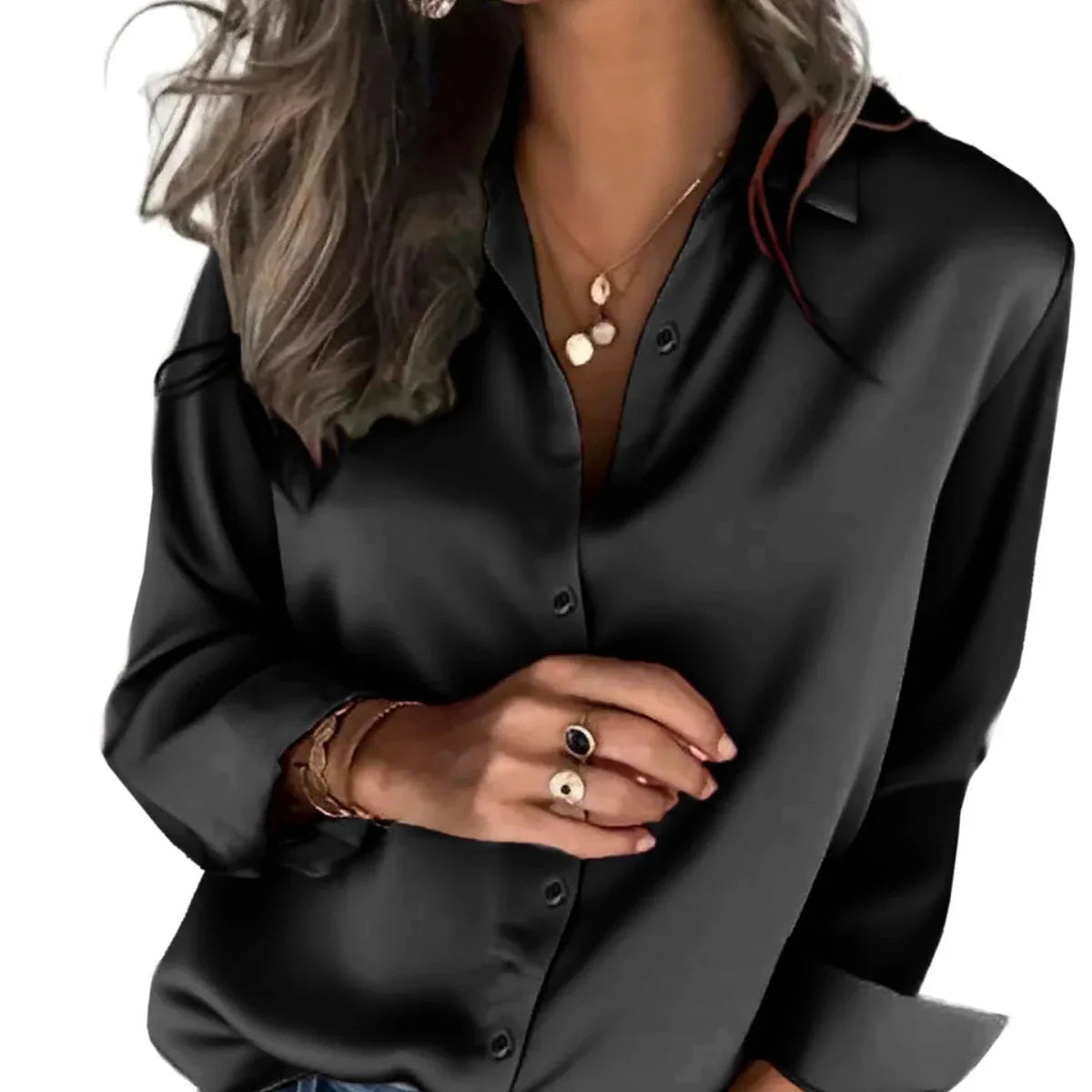 Relaxed Fit Button Down Shirt