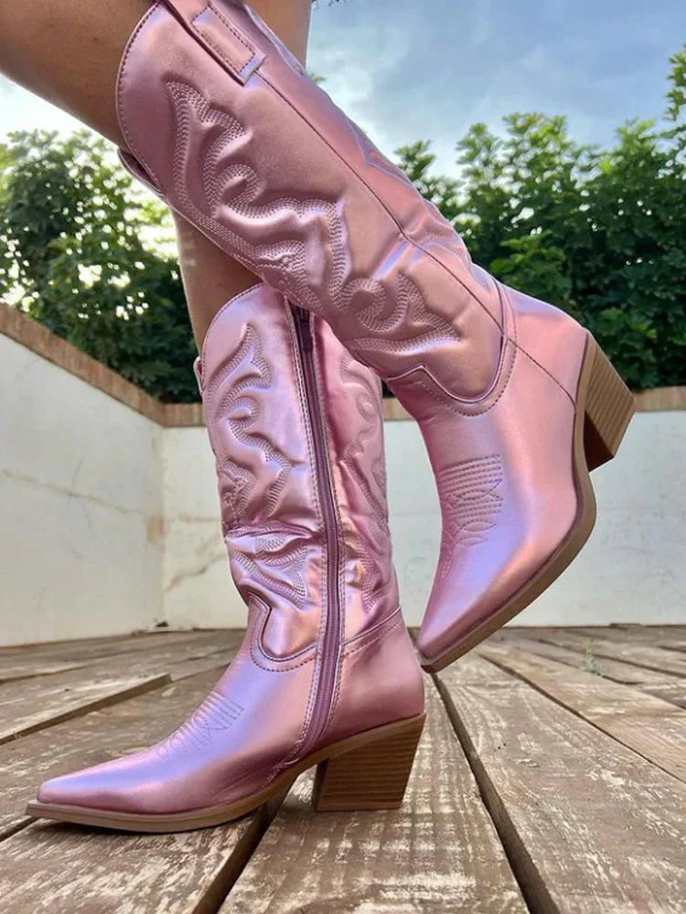 Elegant Western Cowboy Boots