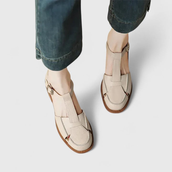 Breathable Mary Jane Sandals With Classic Strap