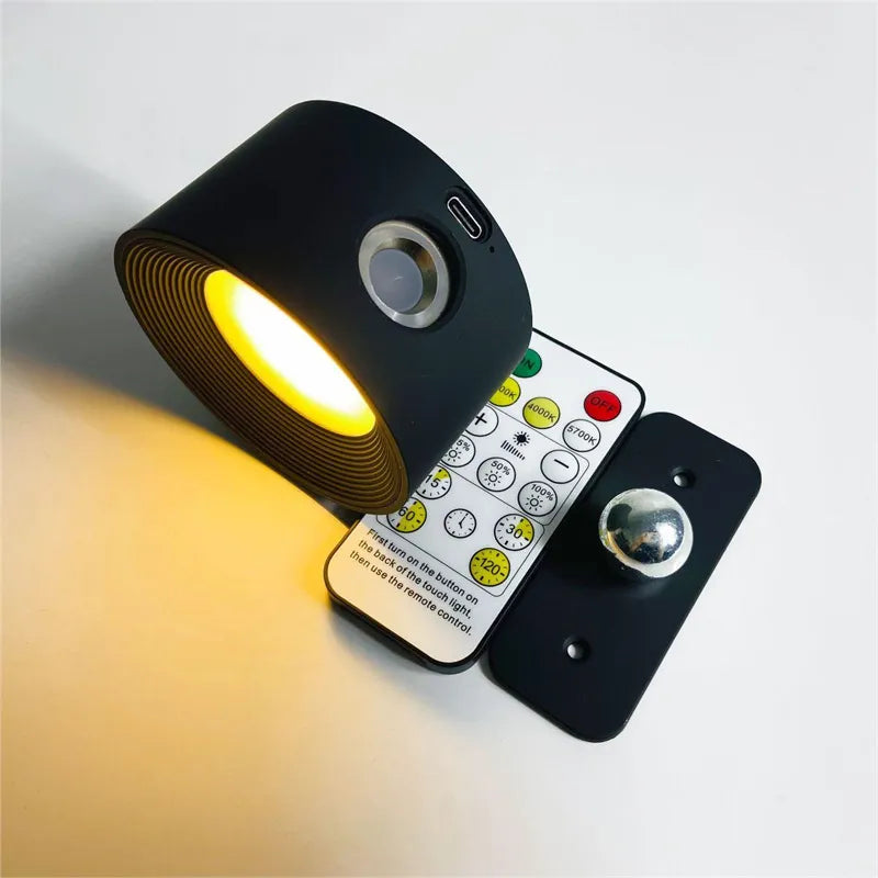 Rechargeable Wireless Wall Lamp With 360° Rotation