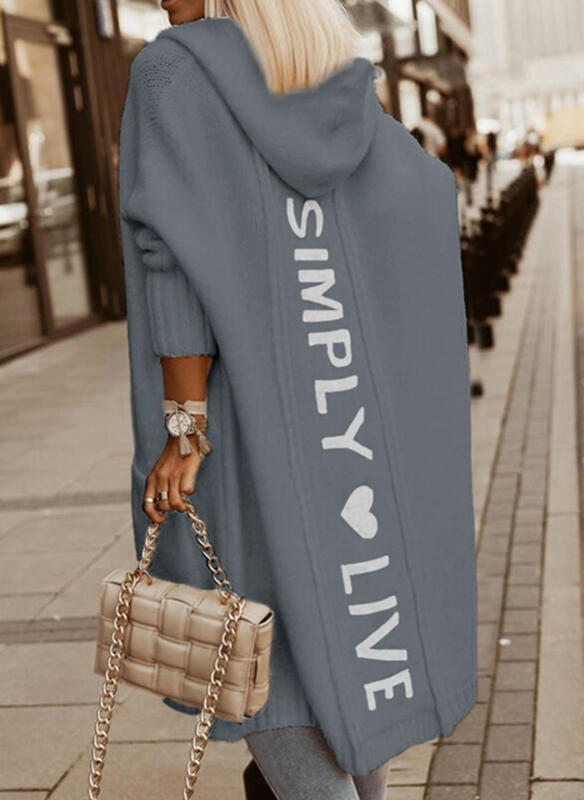 Knee Length Longline Coat for Everyday Wear