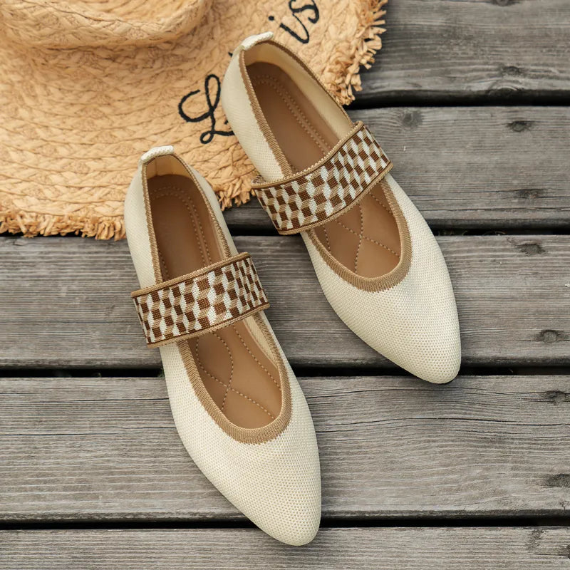 Sarah Orthopedic Flat Shoes with Cushioned Support