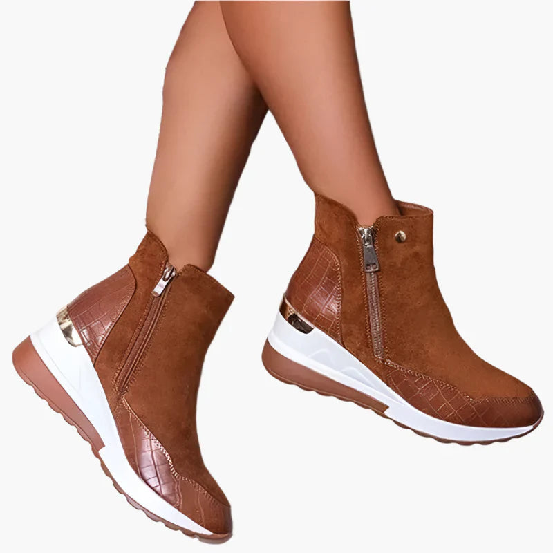 Women's Orthopedic Wedge Ankle Boots