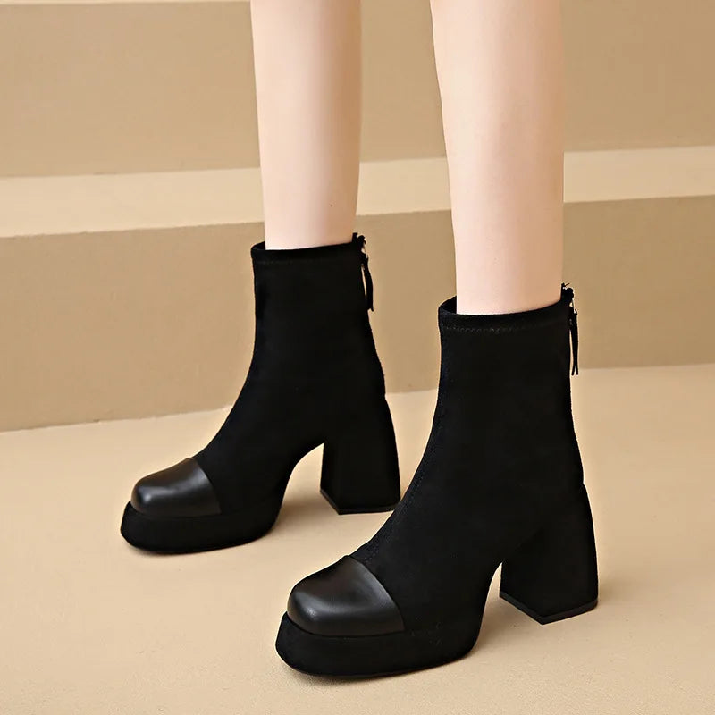 Sculpted Everyday Boots with Soft Sole