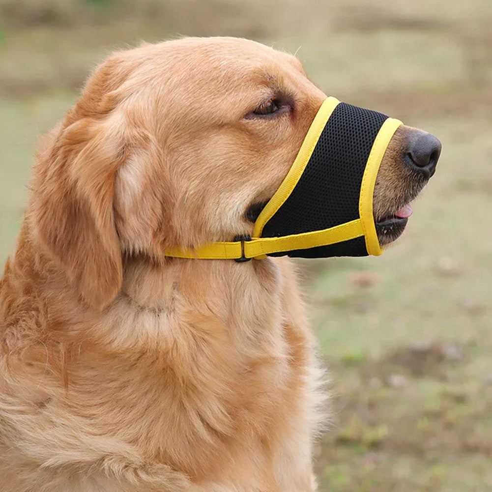 Adjustable Soft Dog Muzzle for Training and Safety
