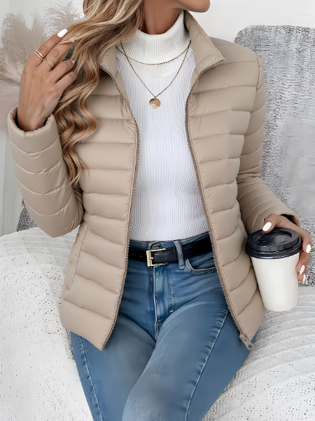 Sophie Elegant Lightweight Puffer Jacket