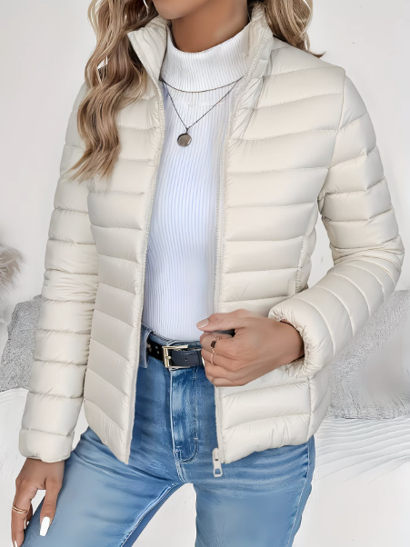 Sophie Elegant Lightweight Puffer Jacket