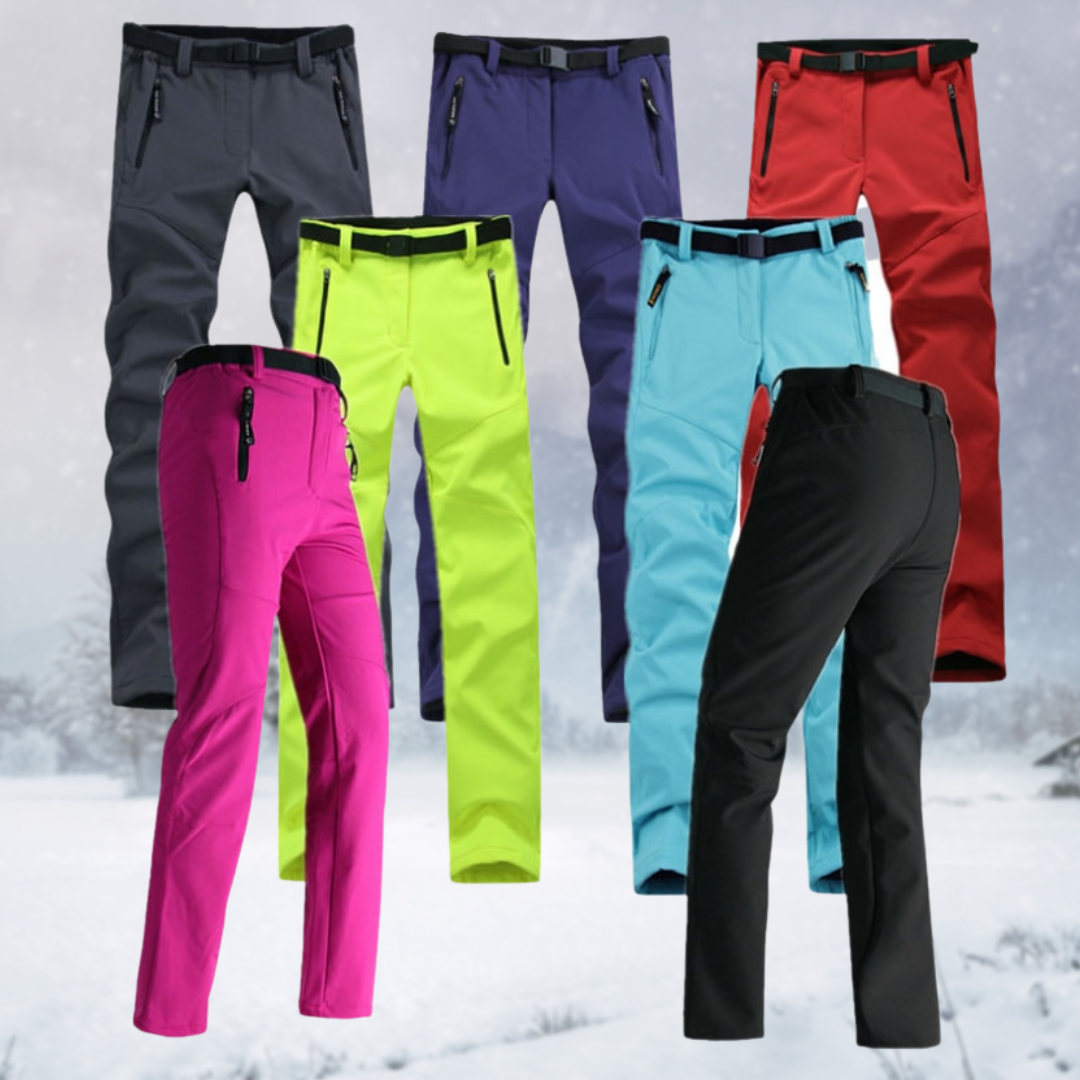 Fleece Lined Waterproof Hiking Trousers
