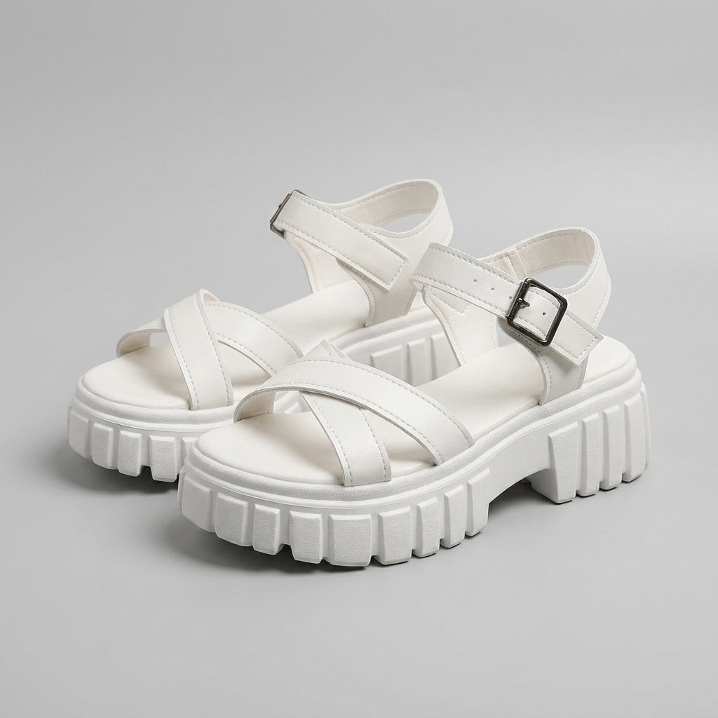 Chunky Platform Lug Sole Sandals