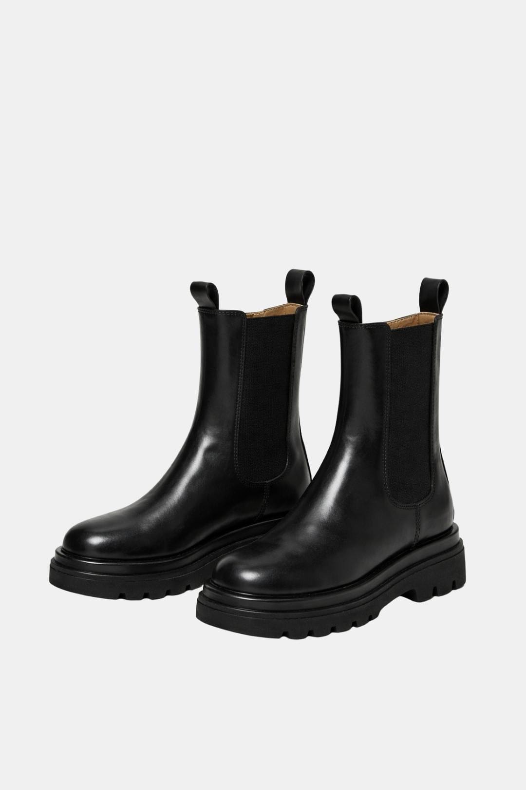 Chunky Sole Platform Chelsea Boots