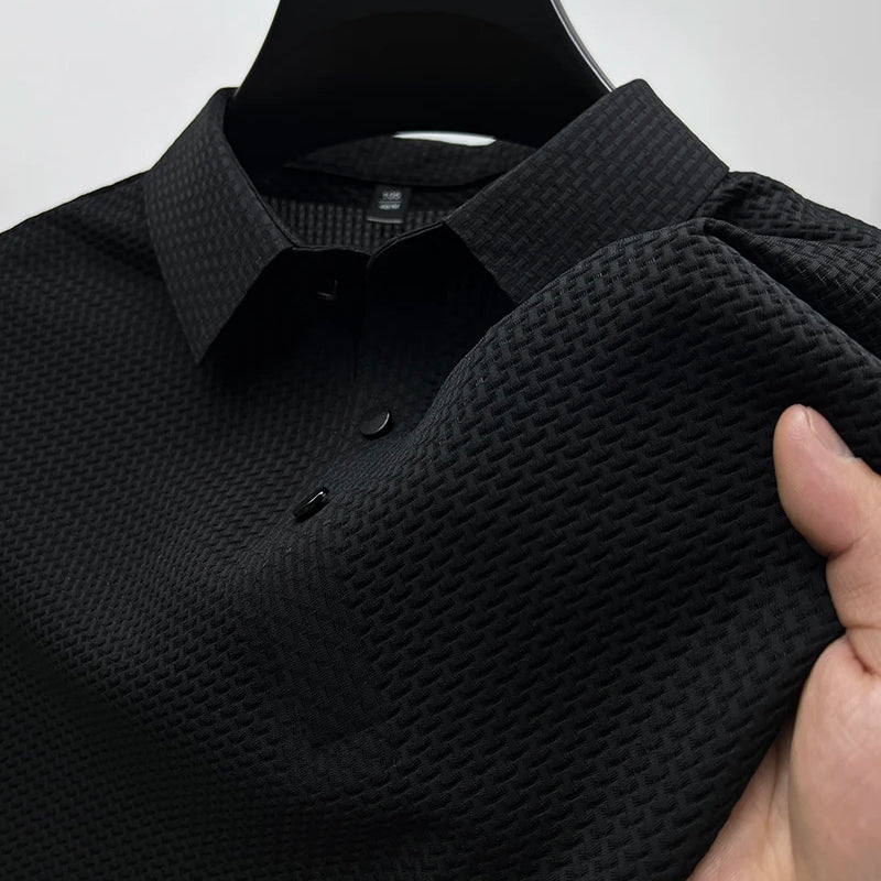 Polo Shirt | Textured Breathable Summer Fit Men