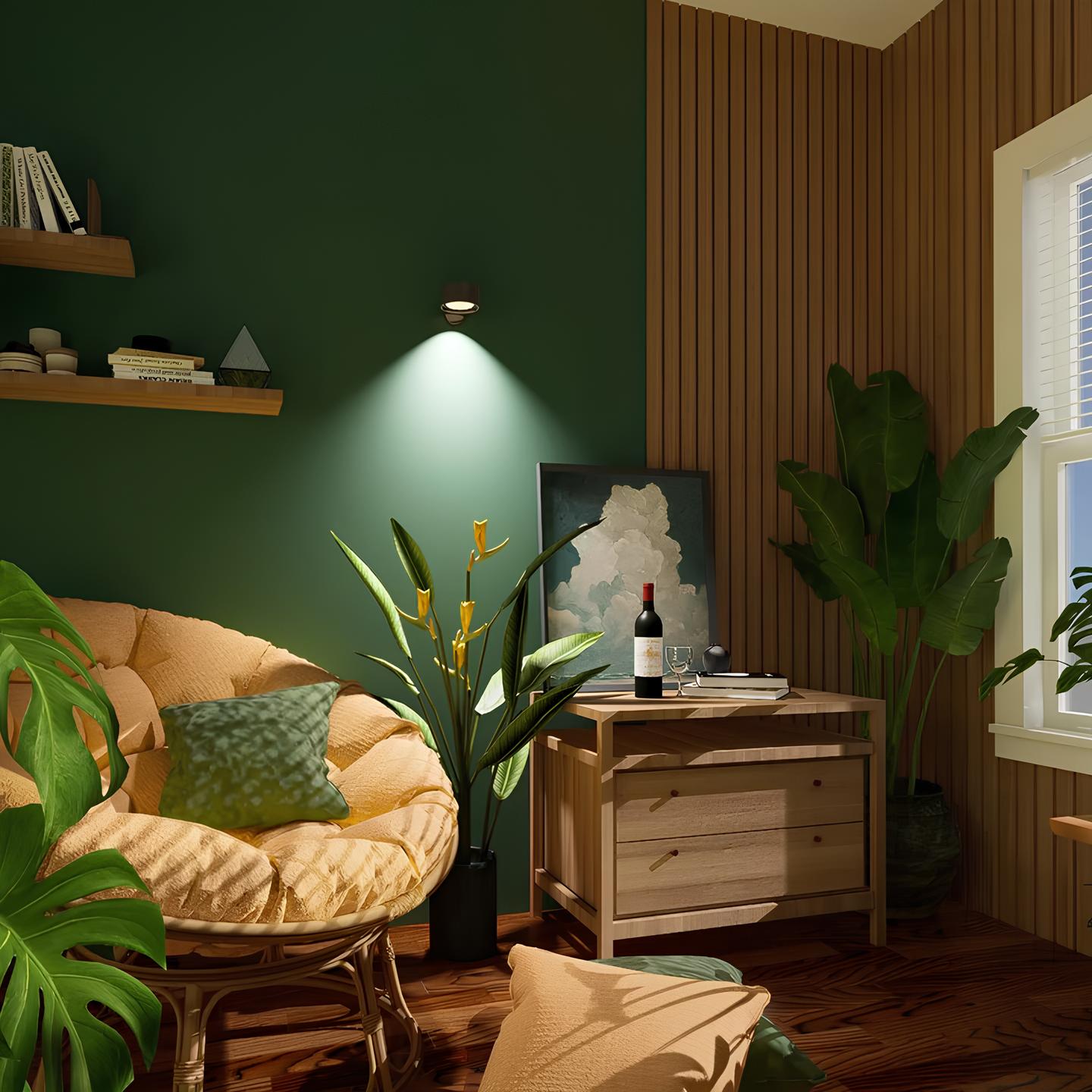 Rechargeable Wireless Wall Lamp With 360° Rotation
