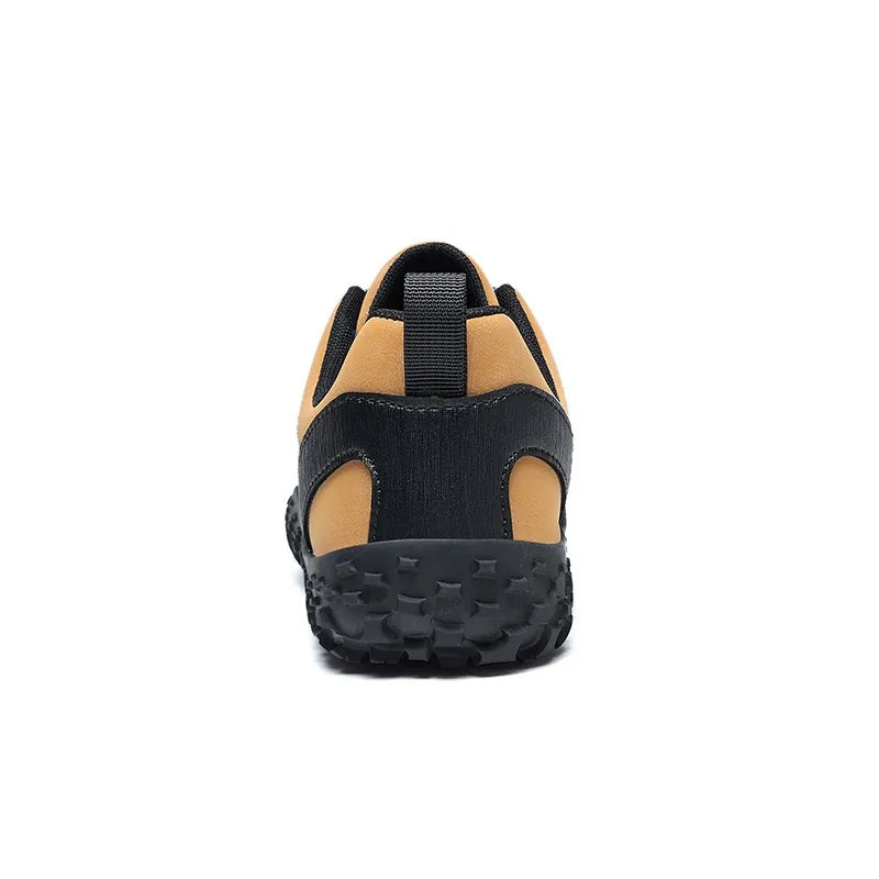 Wide Toe Box Suede Walking Trainers