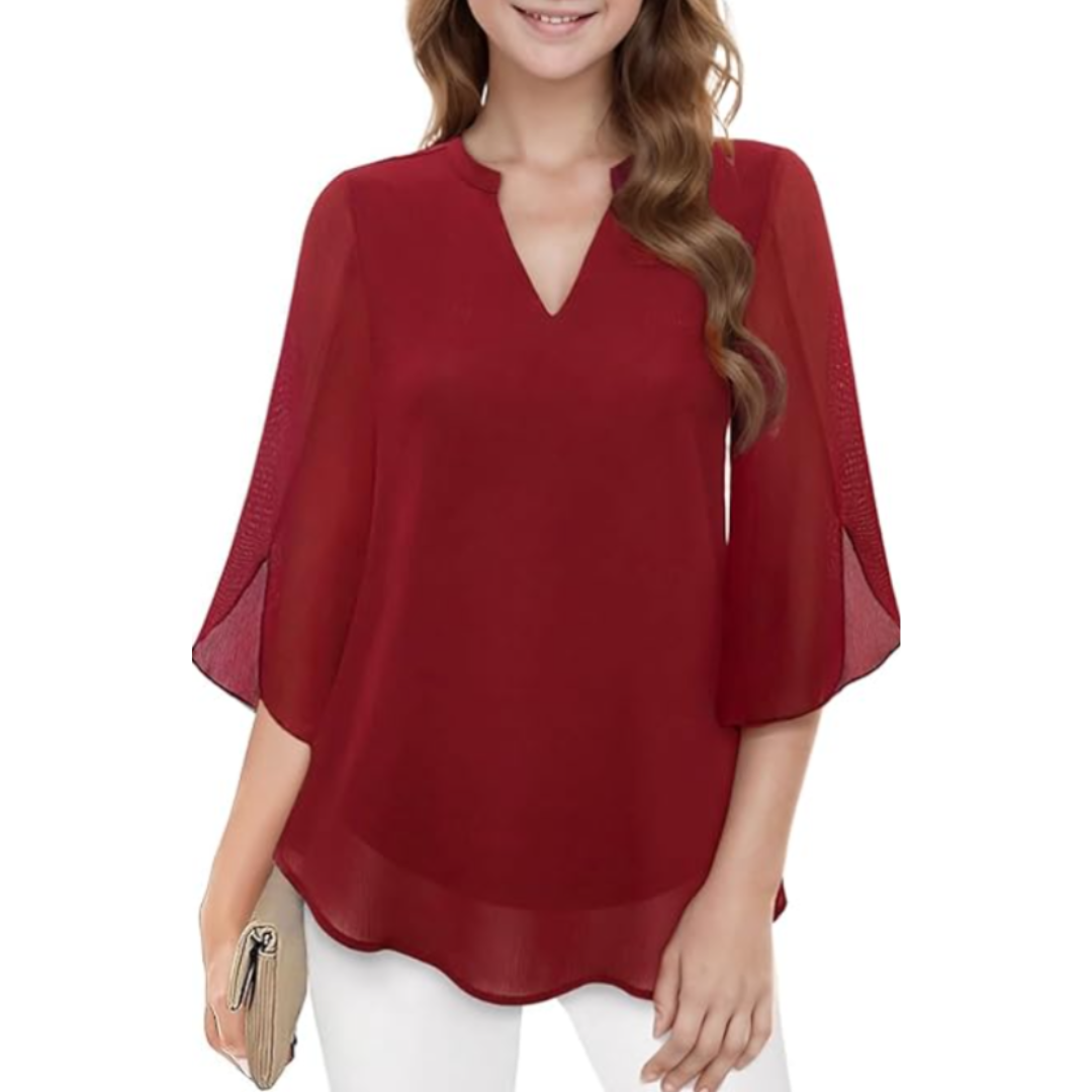 Stylish Relaxed Women's Blouse