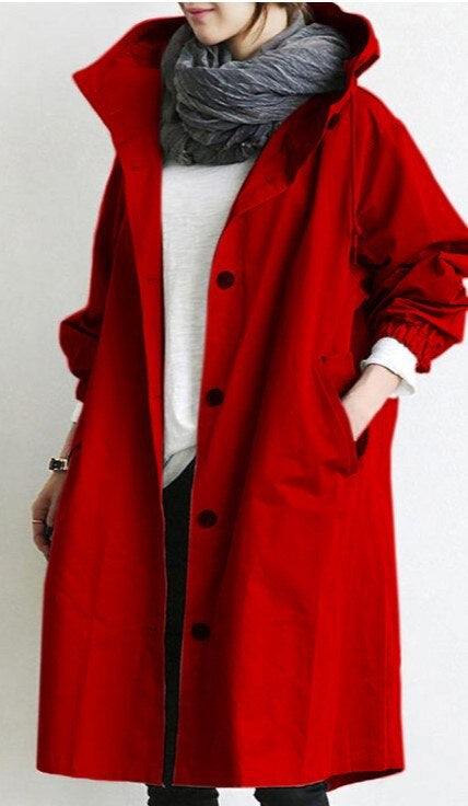 Versatile Long Trench Coat – 7 Colors