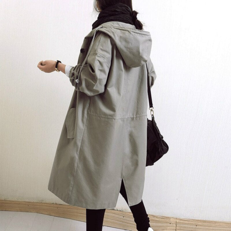 Versatile Long Trench Coat – 7 Colors