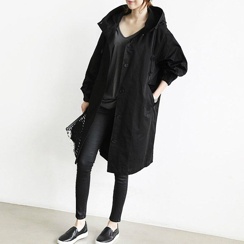 Versatile Long Trench Coat – 7 Colors