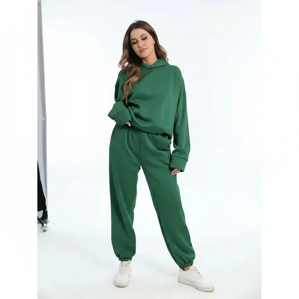 Soft Fleece Hoodie Jogger Set