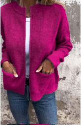 Layering Knit Cardigan Vest