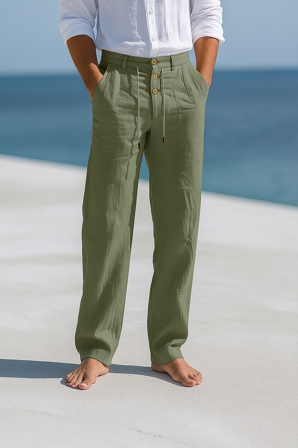 Men's Breathable Linen Summer Pants