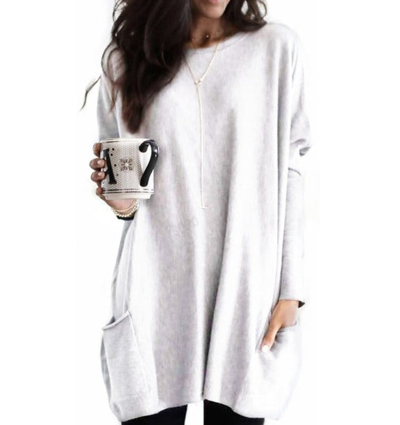 Adele Oversized Pocket Sweater