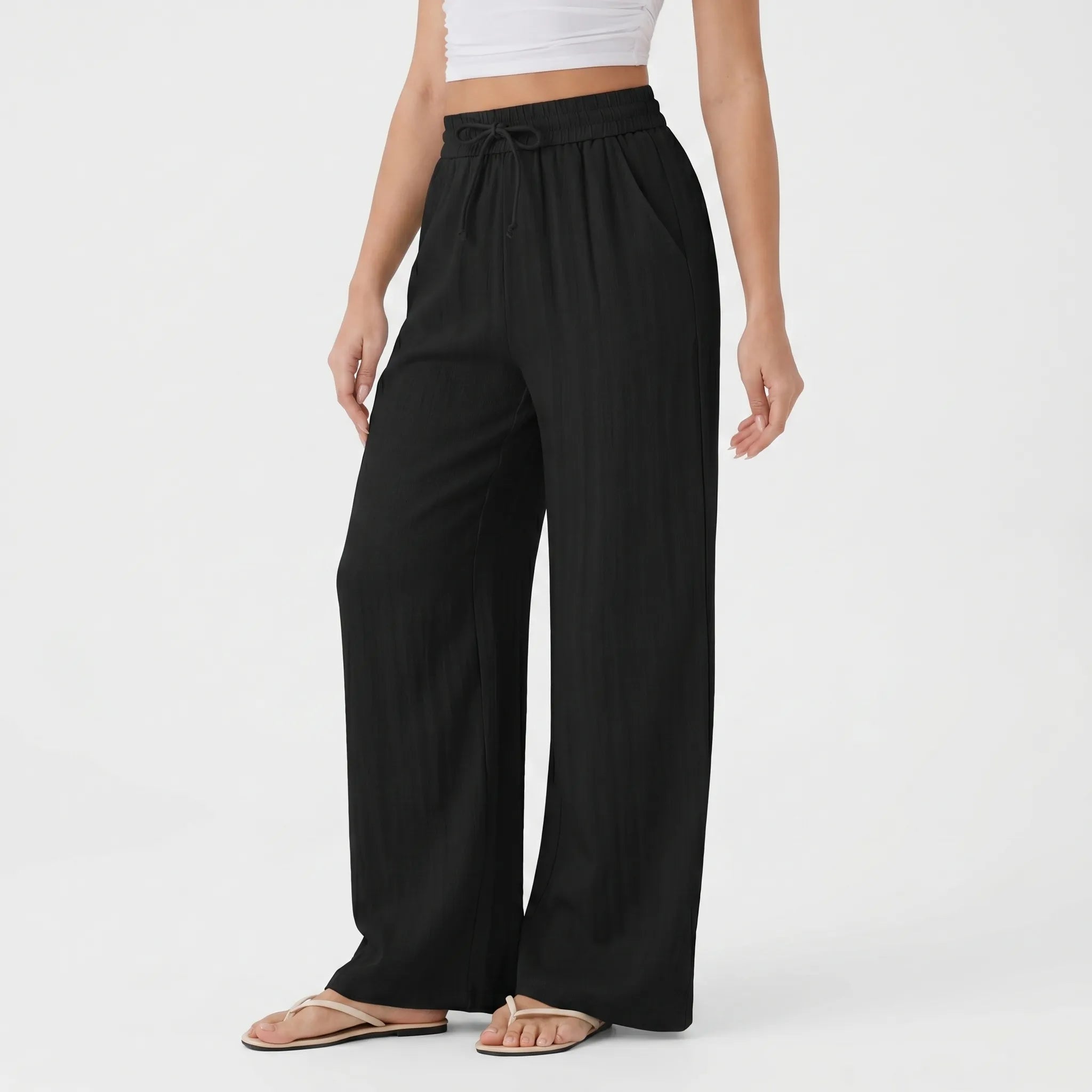 Peggy | Women's Wide-Leg Casual Trousers
