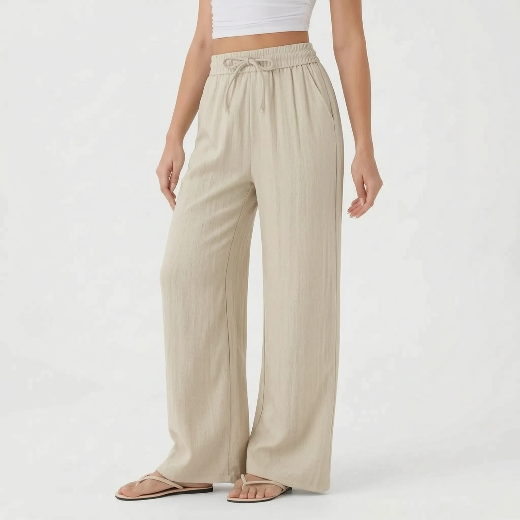 Peggy | Women's Wide-Leg Casual Trousers