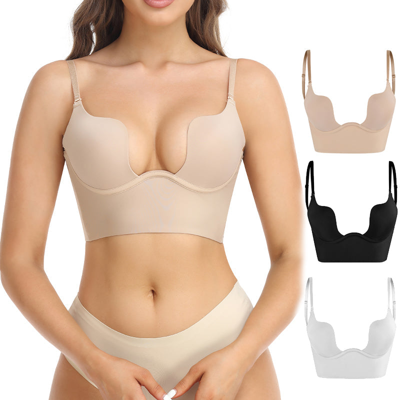 Strapless Backless Bra with Seamless Support