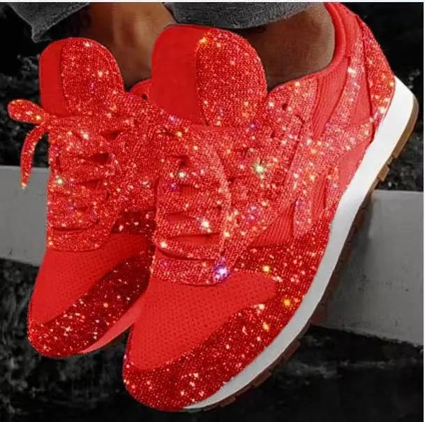 Glitter Sequin Slip-On Sneaker