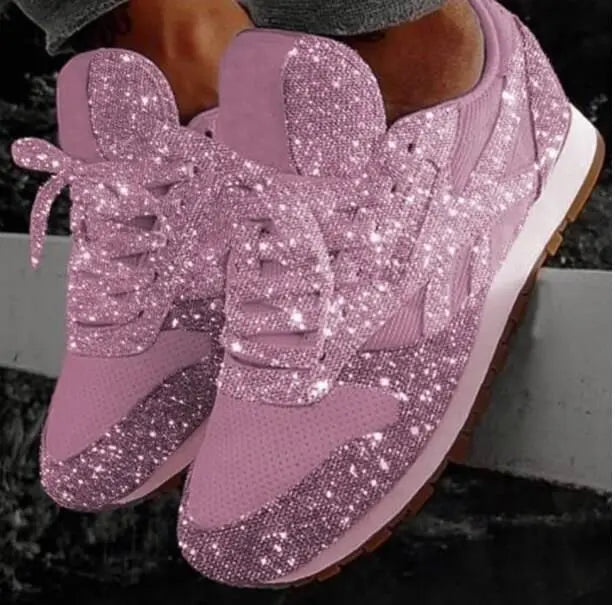 Glitter Sequin Slip-On Sneaker
