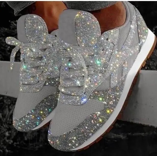 Glitter Sequin Slip-On Sneaker