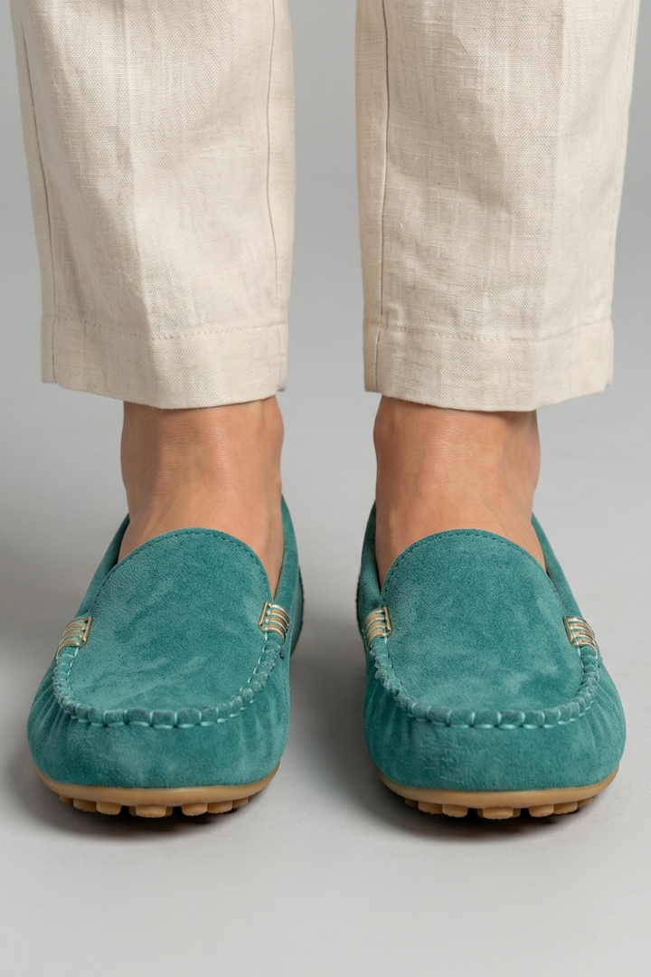 Women's Orthopaedic Slip-On Loafers with Rounded Toe