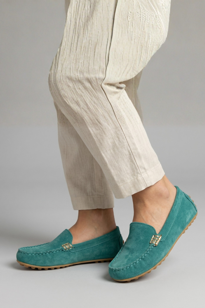Women's Orthopaedic Slip-On Loafers with Rounded Toe