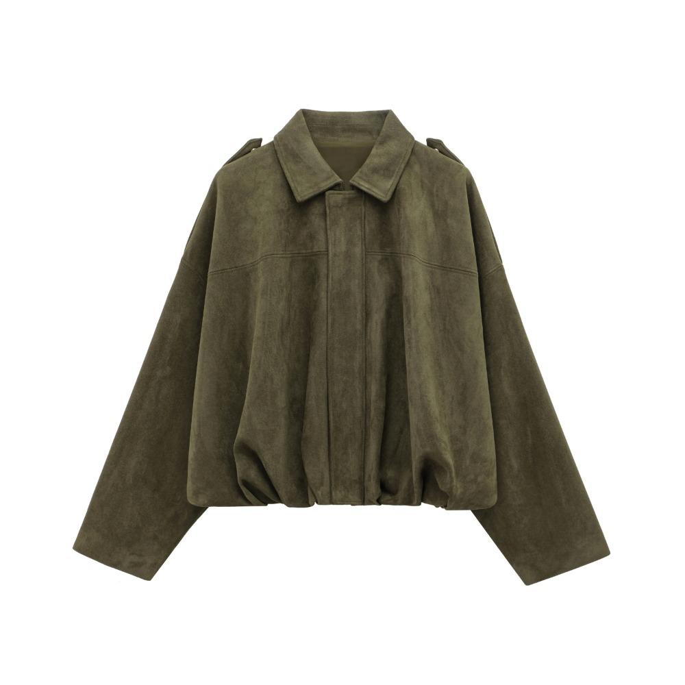 Chloé Rivière Oversized Bomber Jacket