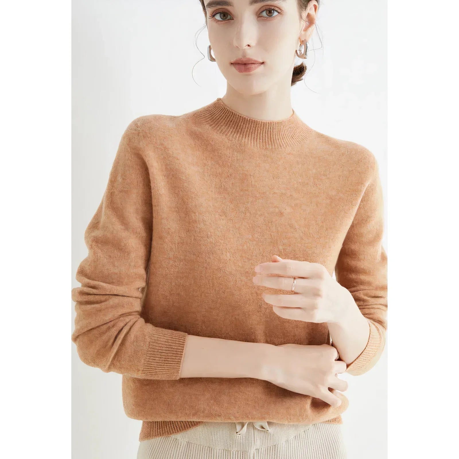 Cozy Chunky Knit Pullover Sweater