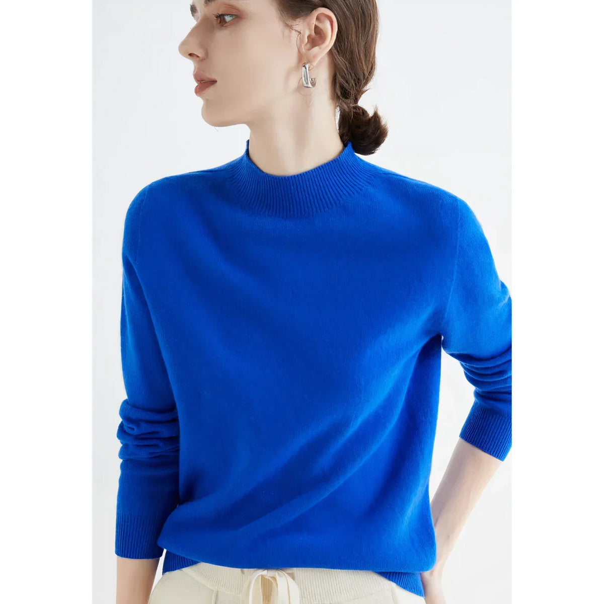 Cozy Chunky Knit Pullover Sweater