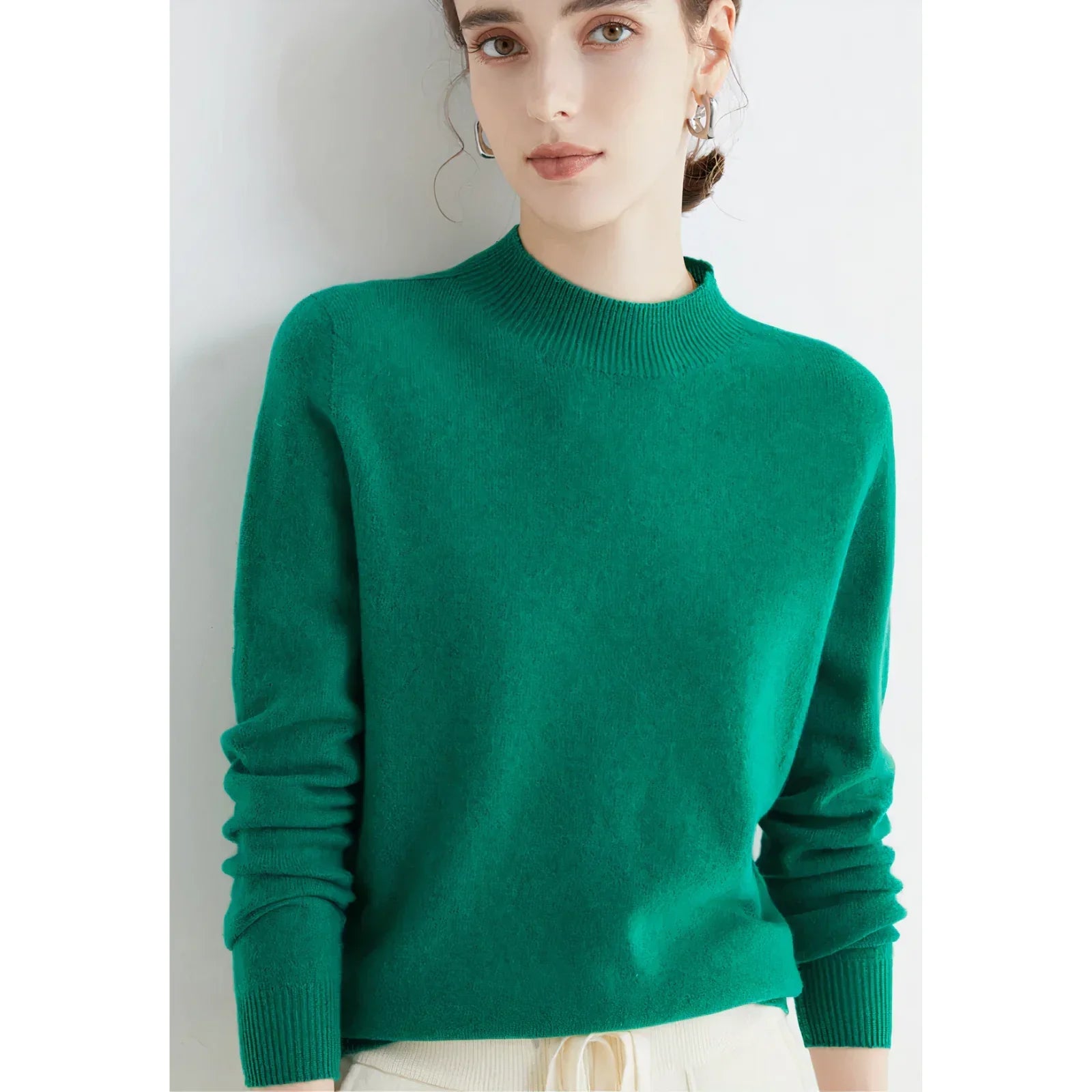 Cozy Chunky Knit Pullover Sweater